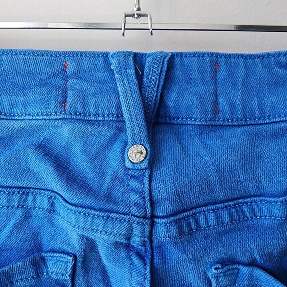 Marc By Marc Jacobs Stick Jeans Women's 29 Electric Blue Lemonade Workwear Pants - Picture 4 of 9